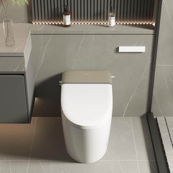 UKISHIRO Smart Bidet Toilet with Auto-Open Lid, Heated Seat, and Deodorizing - CLB23A18