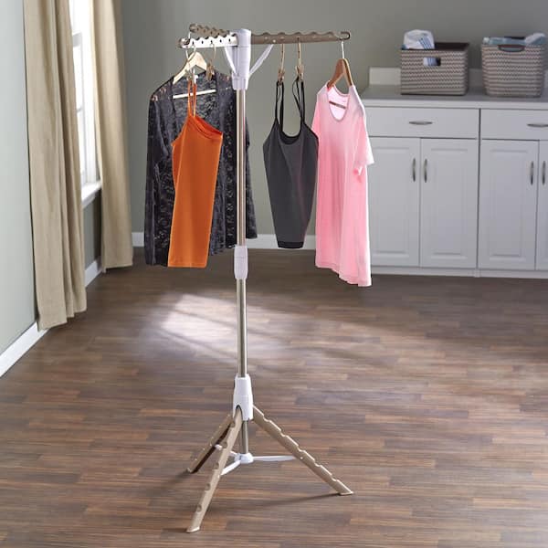 Leifheit 26 in. W x 41.126 in. H Standing Dryer, Garment Rack/Portable  Wardrobe 81720 - The Home Depot