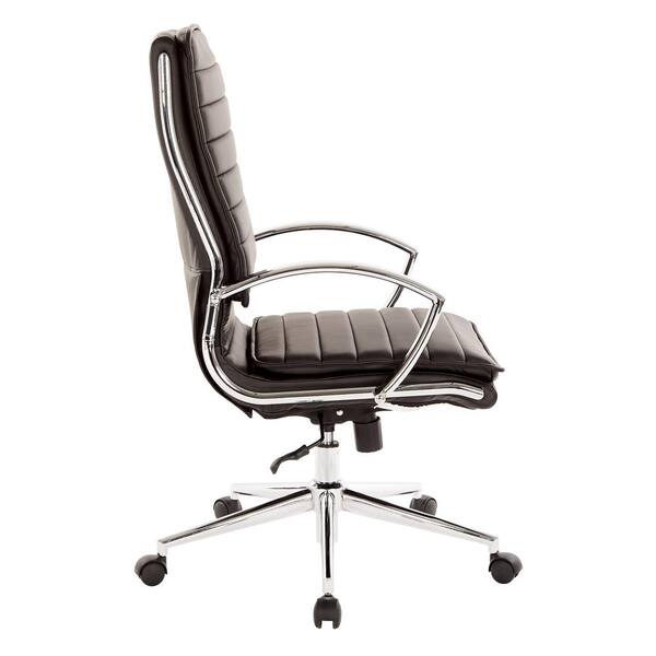 Office Star EM60926P3M Screen Back Manager Chair with Mesh Seat -  Black/Silver, 1 - Harris Teeter