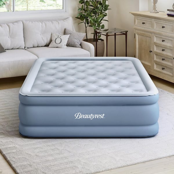 Beautyrest Posture-Lux 15 in. Full Size Air Mattress with Raised Edge Support and Offset Comfort Coil Design