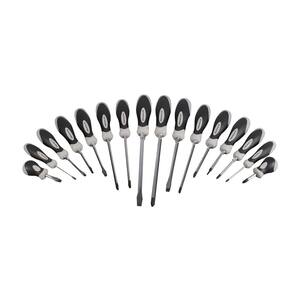 Slotted, Phillips, and Torx Screwdriver Set (16-Piece)
