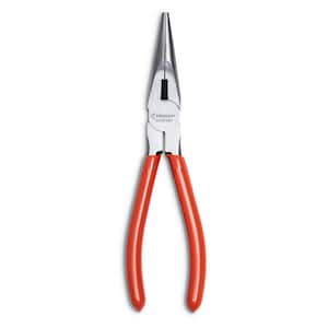 8 in. Long Nose Cutting Plier with Dipped Grip