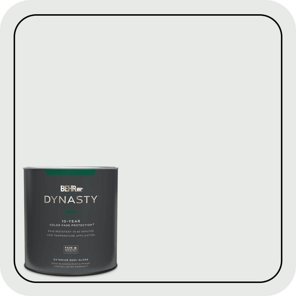 1 qt. #PWN-44 Bay Breeze Semi-Gloss Exterior Stain-Blocking Paint & Primer price history on PriceWatchPro