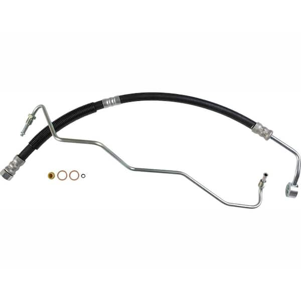 Sunsong Power Steering Pressure Line Hose Assembly - Pump To Rack ...