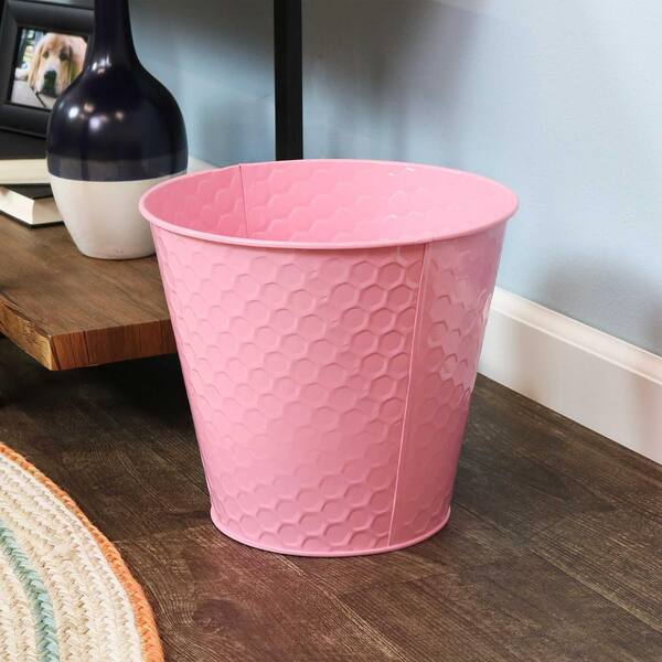 Scheurich 8.3 in. (21 cm) Dia./7 in. Tall Solido Resea Pink Ceramic Pot Twin Pack, Rosea Pink