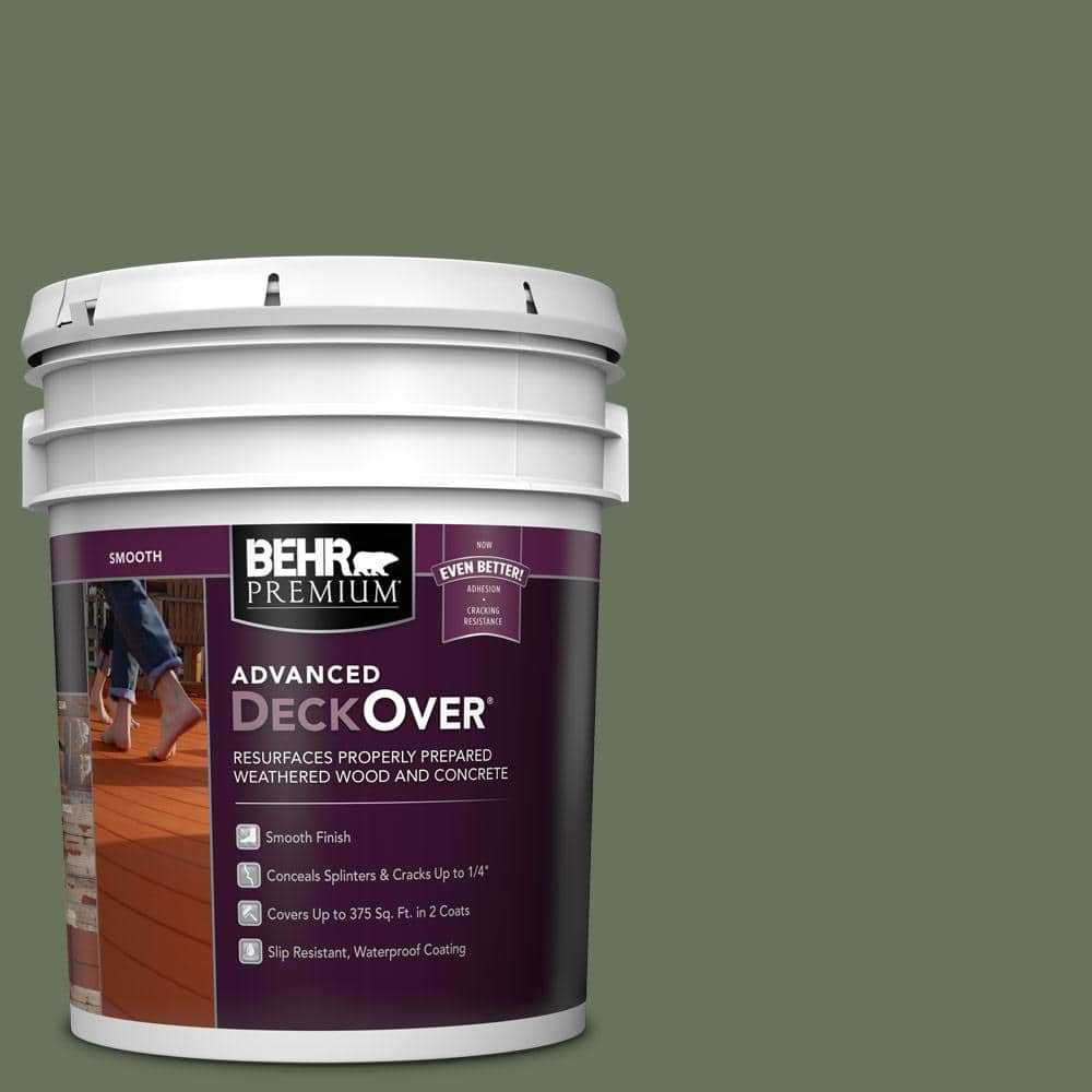 5 gal. #SC-126 Woodland Green Smooth Solid Color Exterior Wood and Concrete Coating price history on PriceWatchPro