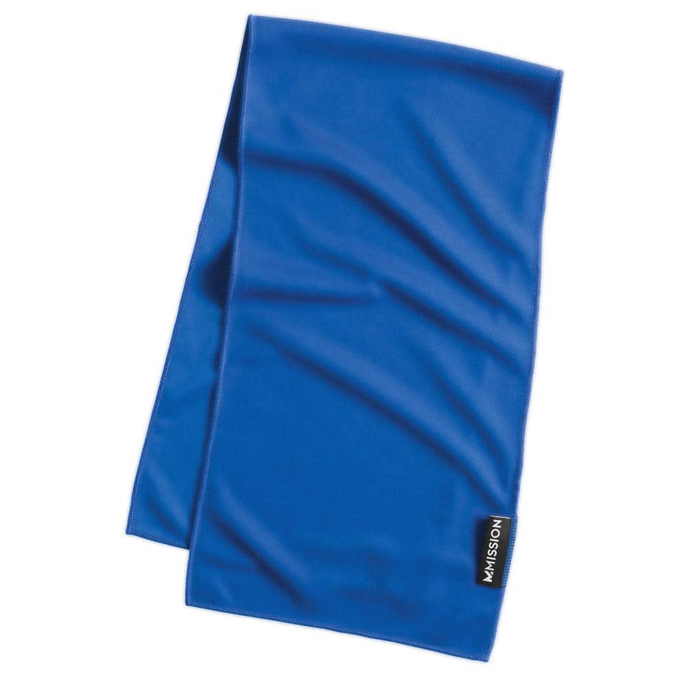 Mission Reusable Cooling Towel 8" X 30" Sports Wear in Blue for sale online 