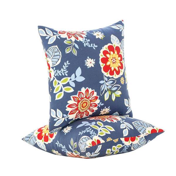 Ashler 18x18 Inch Throw Pillow Inserts, Pack Of 2 - 100% Cotton Cover, Hypoallergenic, Plump & Supportive For Decorative Pillow Covers