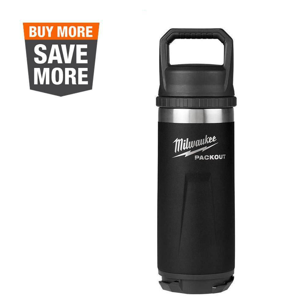 PACKOUT Black 18 oz. Insulated Bottle W/Chug Lid price history on PriceWatchPro