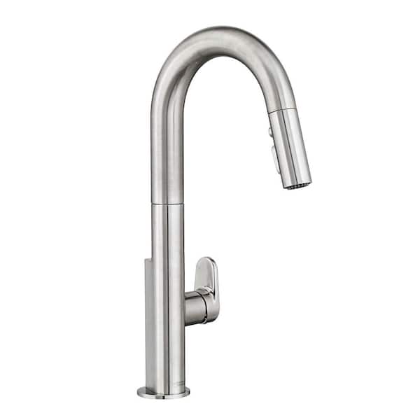 American Standard Beale Single-Handle Pull-Down Sprayer Kitchen Faucet in Stainless Steel