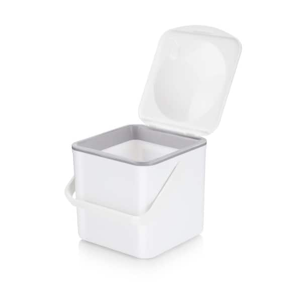 Compost Caddy White  Food Waste Container