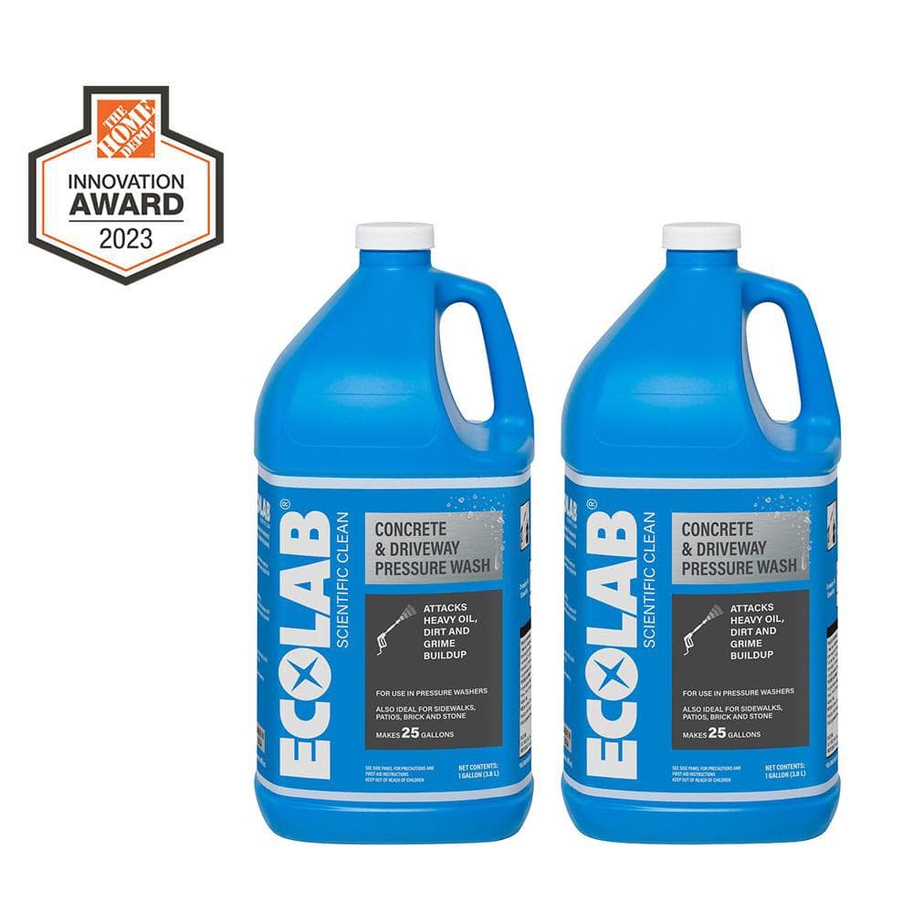 1 Gal. Outdoor Concrete and Driveway Pressure Wash Construction Grade Conce