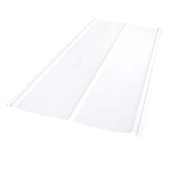 Sunsky 26.22 in. x 6 ft. 5V Crimp Corrugated Polycarbonate Roof Panel in Clear
