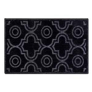 Arya Gray 60 in. x 96 in. Polyester Rectangle Area Rug