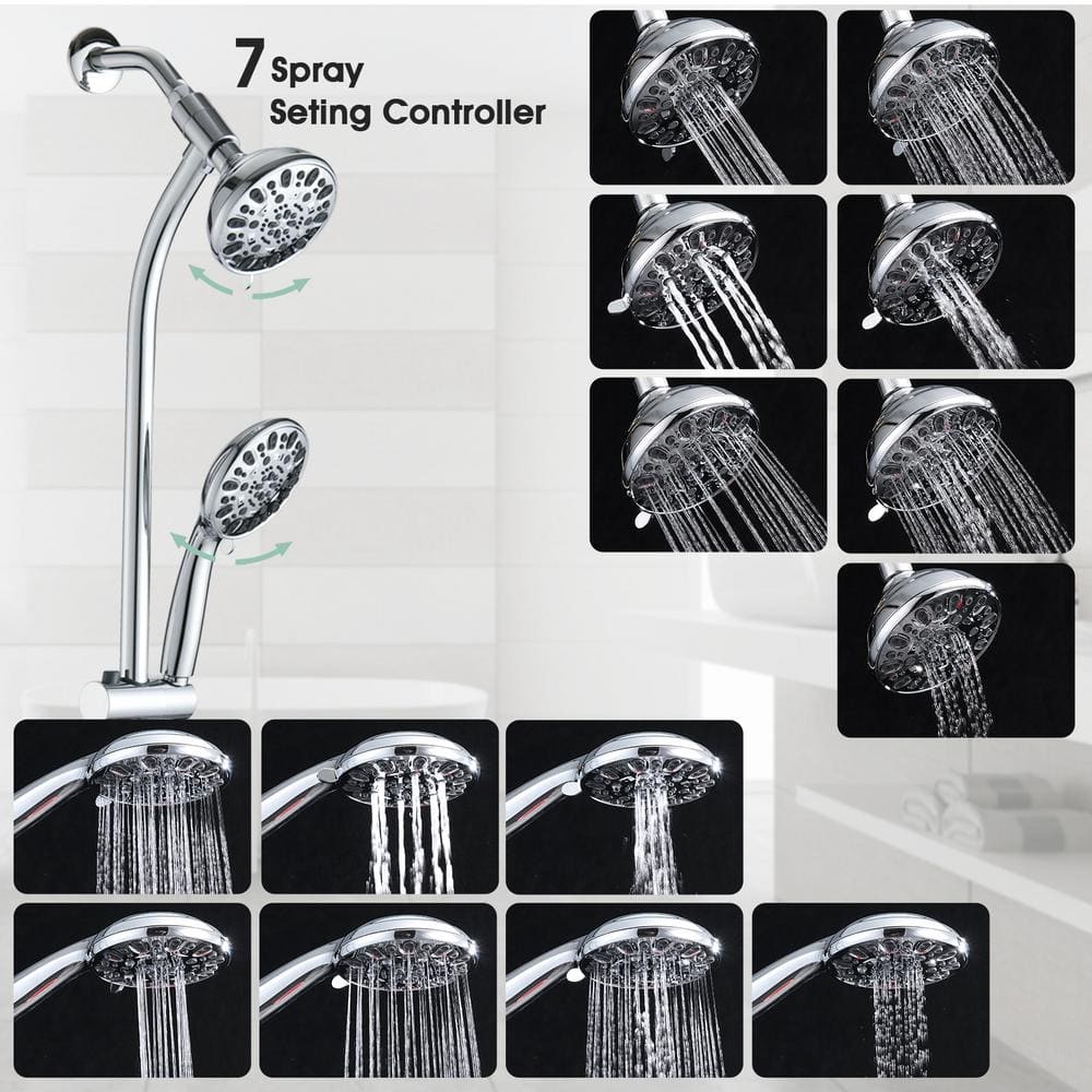 CARPET MAN FLOORING, INC. GDF14A71343Q 7 Spray Patterns Shower Showerheads