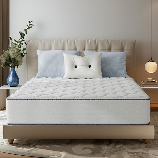 LIBORIA Hybrid Series Queen Medium Gel Memory Foam 10 in. Bed-in-a-Box Mattress