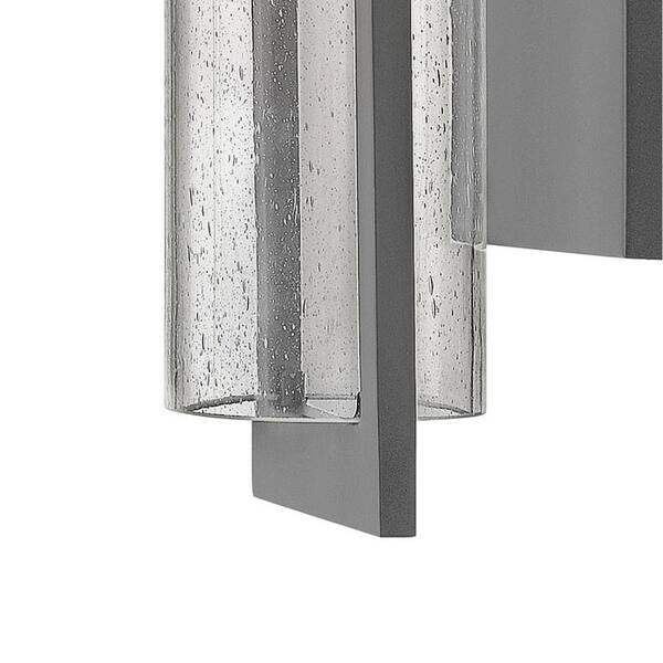 HINKLEY - Hinkley Shelter Medium Outdoor Wall Mount Lantern, Hematite