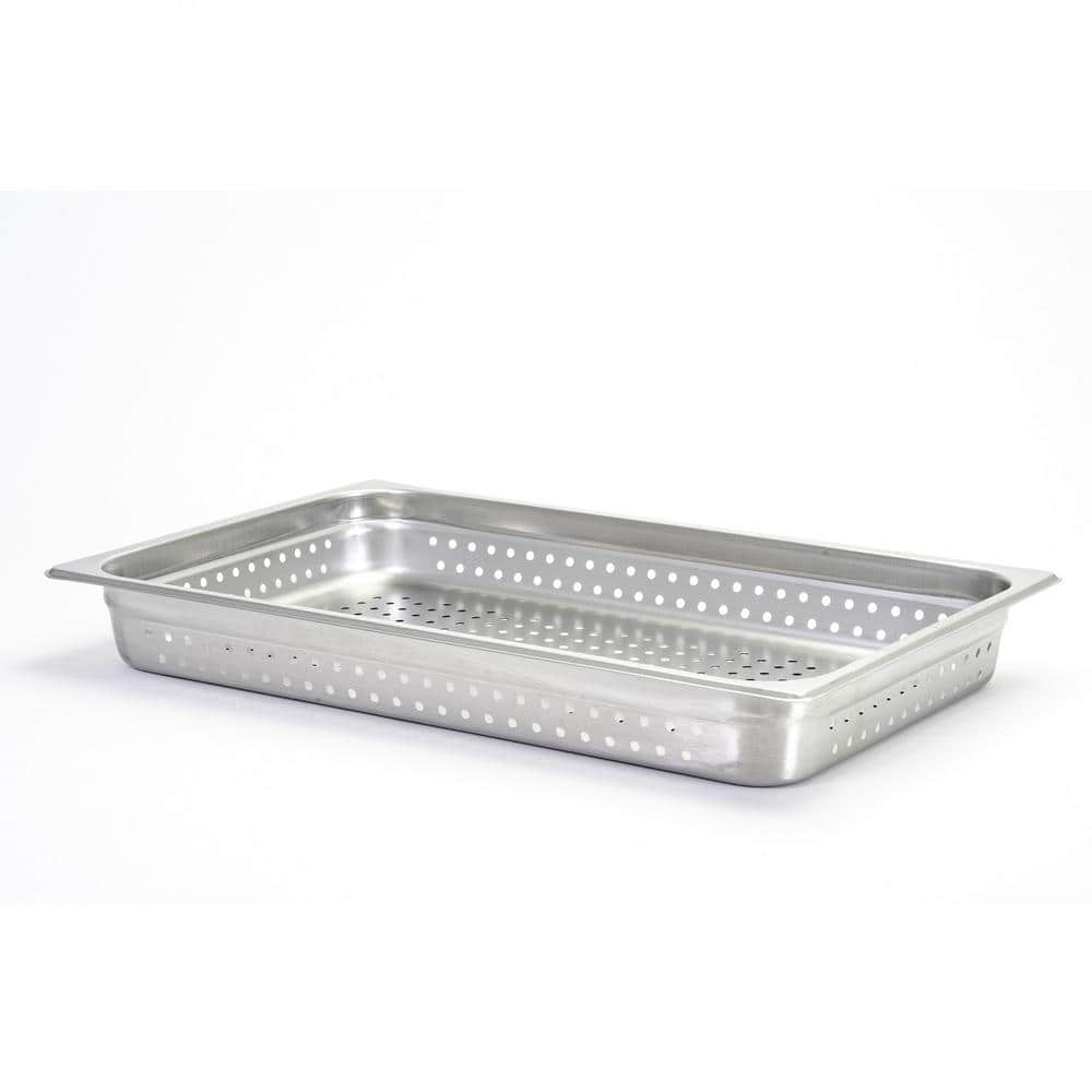 Stainless Steel Commercial Perforated Steam Table/Hotel 2.5 In. Deep Pan