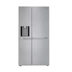 27 cu .ft. Side by Side Smart Refrigerator with Door-in-Door, Craft Ice in PrintProof Stainless Steel