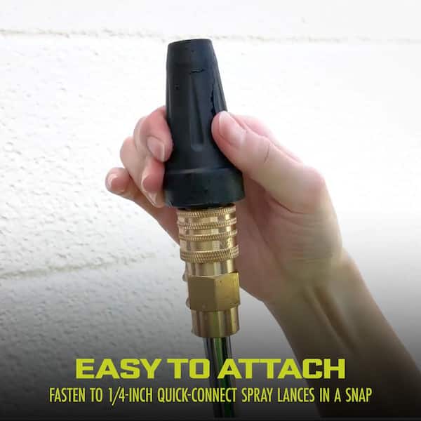 Sun Joe Quick-Connect Turbo Head Spray Nozzle SPX-TSN-34S - The