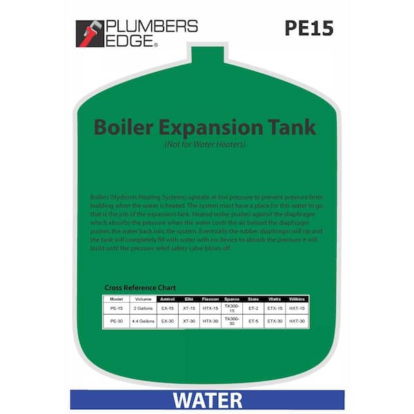 Unbranded Plumbers Edge 15 Expansion Tank