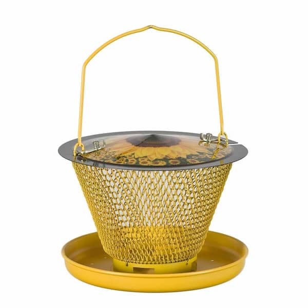 Perky-Pet Designer Sunflower Single Tier Birdfeeder with Seed Tray