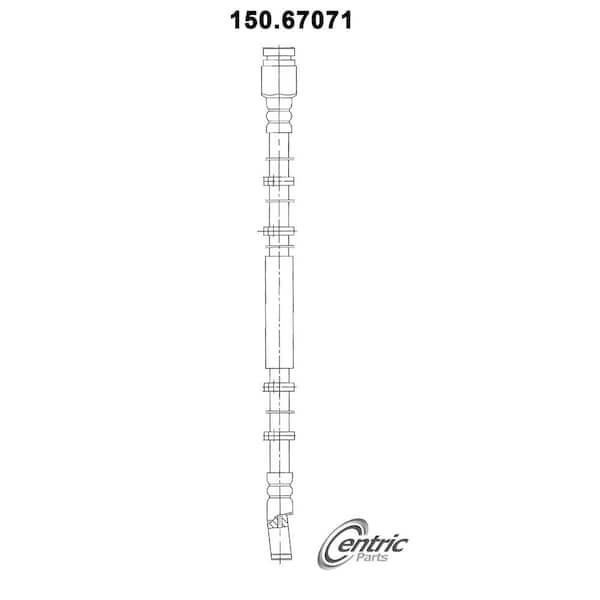 Centric Parts Brake Hydraulic Hose