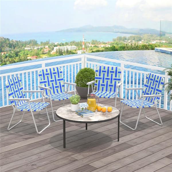 4 Pcs Folding Beach Chairs Low Seat Camping Beach Chair for Adults Mesh Back Beach Portable Chair with Cup Holder Carry Bag for Outdoor Lawn Picnic Be : Anglechic 4 Pcs Folding Camping Chairs with Cupholder