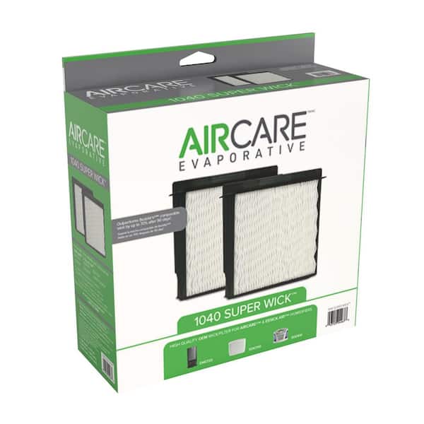 AIRCARE 1040 Super Wick 2 Pieces Humidifier Filter Black/White for sale online