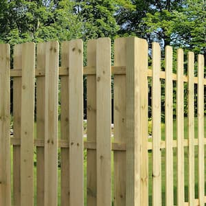 5/8 in. x 5-1/2 in. x 6 ft. Pressure-Treated Pine Dog-Ear Fence Picket