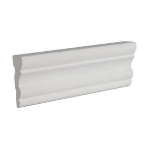 2 in. x 5/8 in. x 6 in. Long Plain Polyurethane Panel Moulding Sample