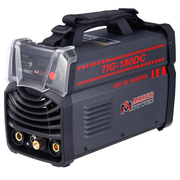 AM AMICO ELECTRIC Amico 180 Amp TIG Torch arc Stick DC Inverter Welder 110/230-Volt Dual Voltage Welding Machine