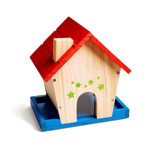 Junior Wooden Bird Feeder Kit