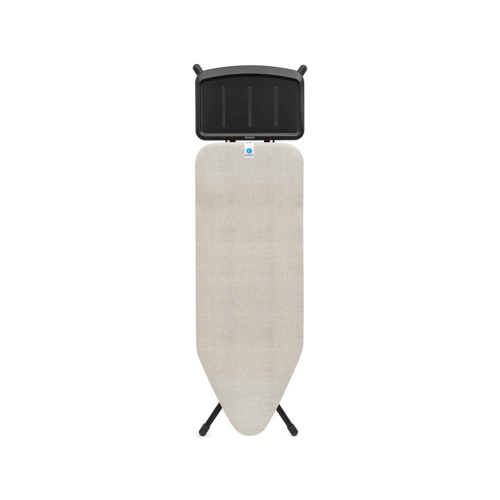 Denim Gray with Black Frame (Non-Electric) Metal Fold Out (No Swivel) Ironing Board Size C (49 in. x 18 in.) price history on PriceWatchPro