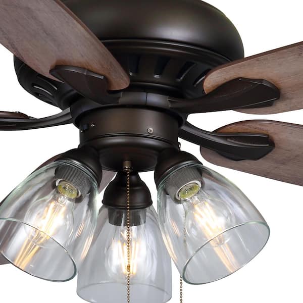 Hampton Bay Rockport Led Ceiling Fan Shelly Lighting