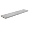 TimberTech Composite Classic 5/4 in. x 6 in. x 12 ft. Square Classic Gray Comp Deck Board (Actual: 0.94 in. x 5.36 in. x 12 ft) TT5412GY