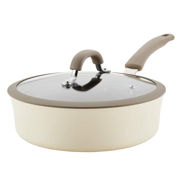 Rachael Ray Cook + Create 3-qt. Aluminum Nonstick Saute Pan with Lid