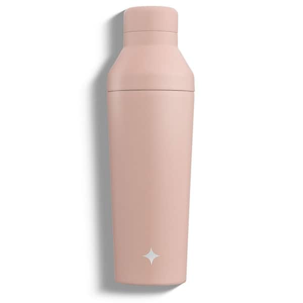 JoyJolt 20 oz. Pink Vacuum Insulated Stainless Steel Cocktail