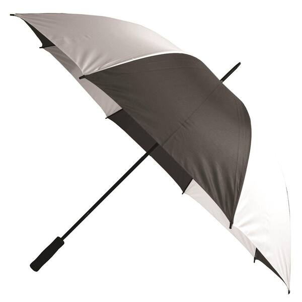 FIRM GRIP 32-Count Golf Umbrella in Black and White
