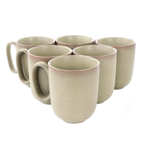 Round Ceramic Mugs