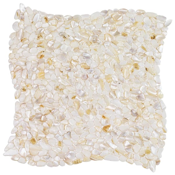 PieceHill✳︎ Have a question about Ivy Hill Tile Pacif White Pebbles