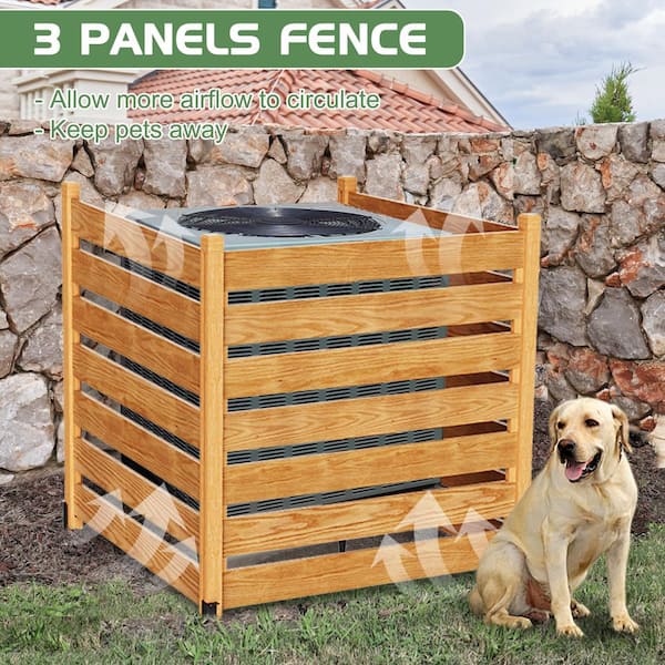 Ac Unit Dog House To Keep Cool BOZTIY Air Conditioner Fence,2