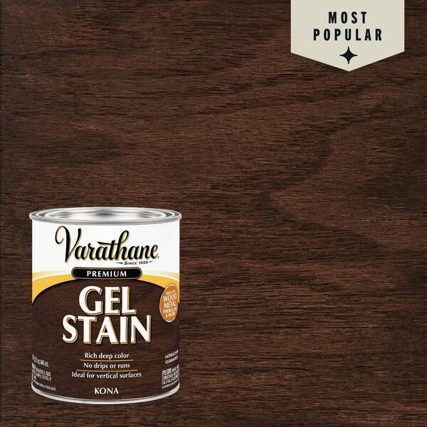 1 Quart Kona Semi-Transparent Interior Wood Gel Stain