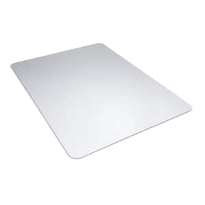 36 in. W x 48 in. L x 0.08 in. T Clear Polycarbonate Chair Mat for Carpet and Hard Floors