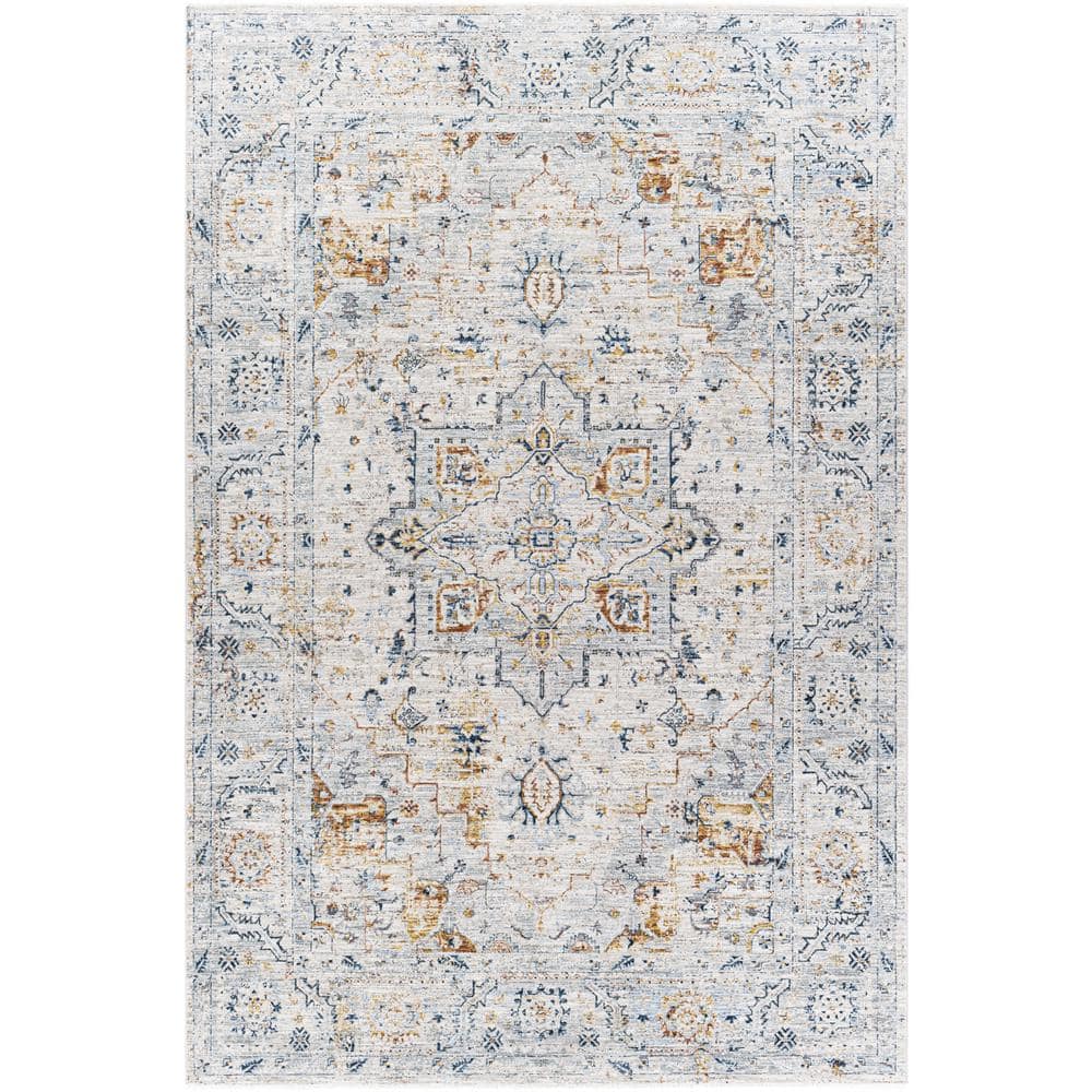 Ainhoa Light Gray Medallion 7 ft. x 10 ft. Indoor Area Rug price history on PriceWatchPro