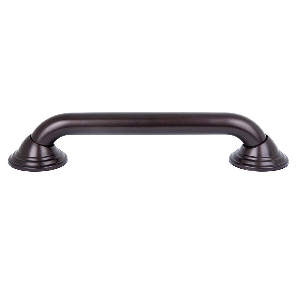 12-Inch Oil Rubbed Bronze Stainless Steel Bathroom Grab Bar