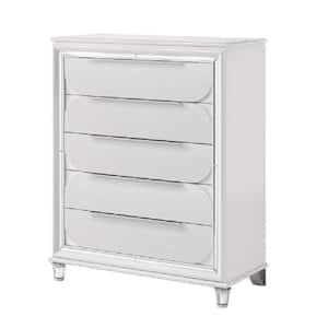 Tarian 5-Drawers 17.74 in. W Chest of Drawers