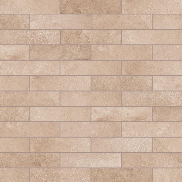 Merola Tile Atlas Brick Cotto 2-3/8 in. x 9-3/4 in. Porcelain Floor and Wall Tile (5.78 sq. ft./Case)