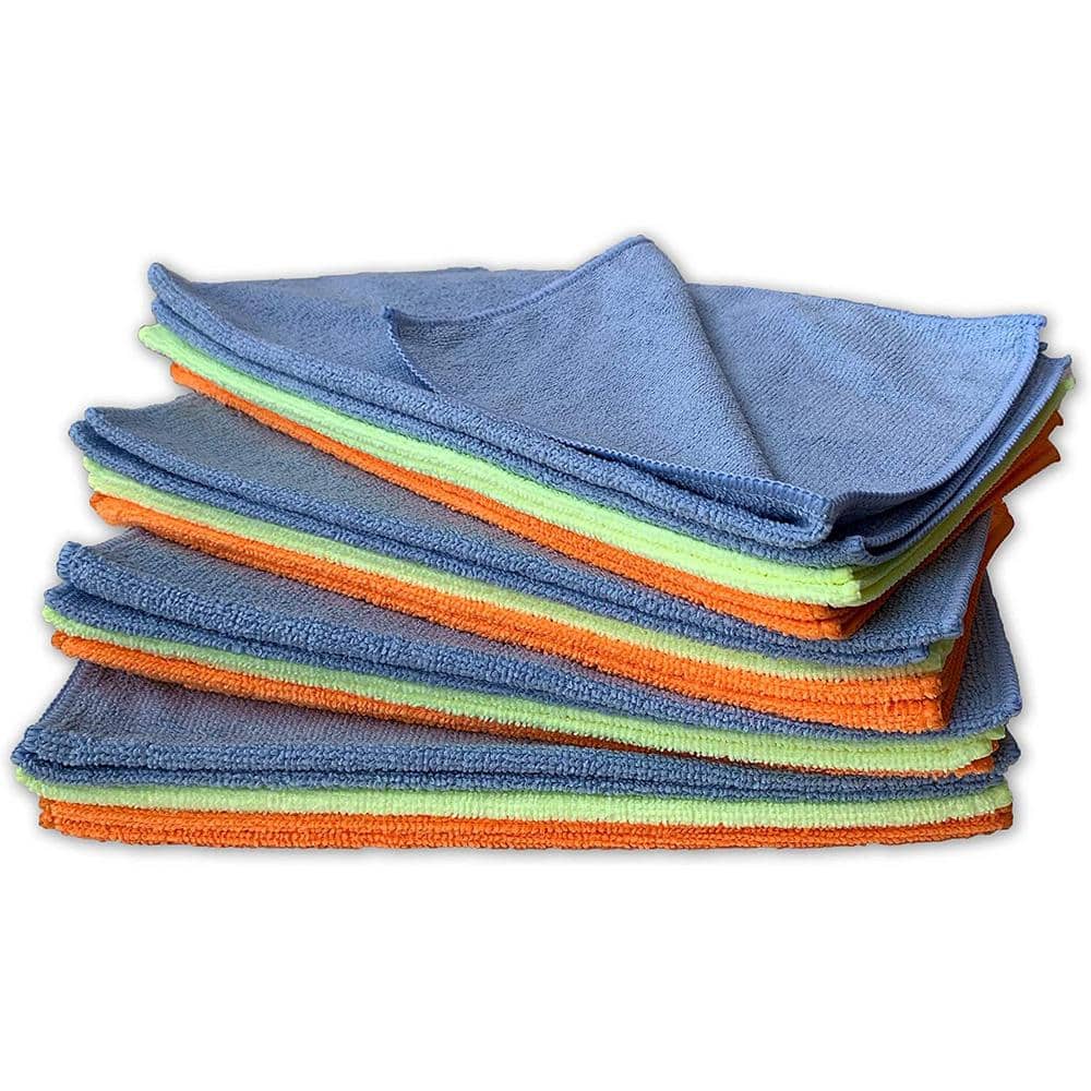 Microfiber Bar Mop Towels, 14 x 18, 275 gsm