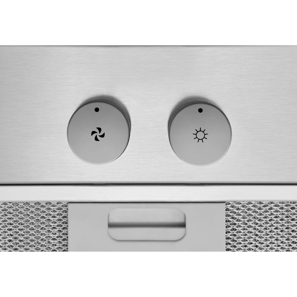 Broan 21" Stainless Steel Convertible Range Hood Insert with Charcoal Filter